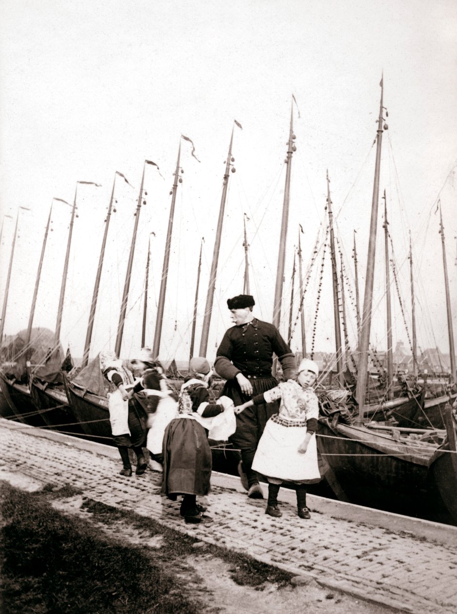 Marken Islandin asukkaat, Alankomaat, 1898 tekijältä James Batkin