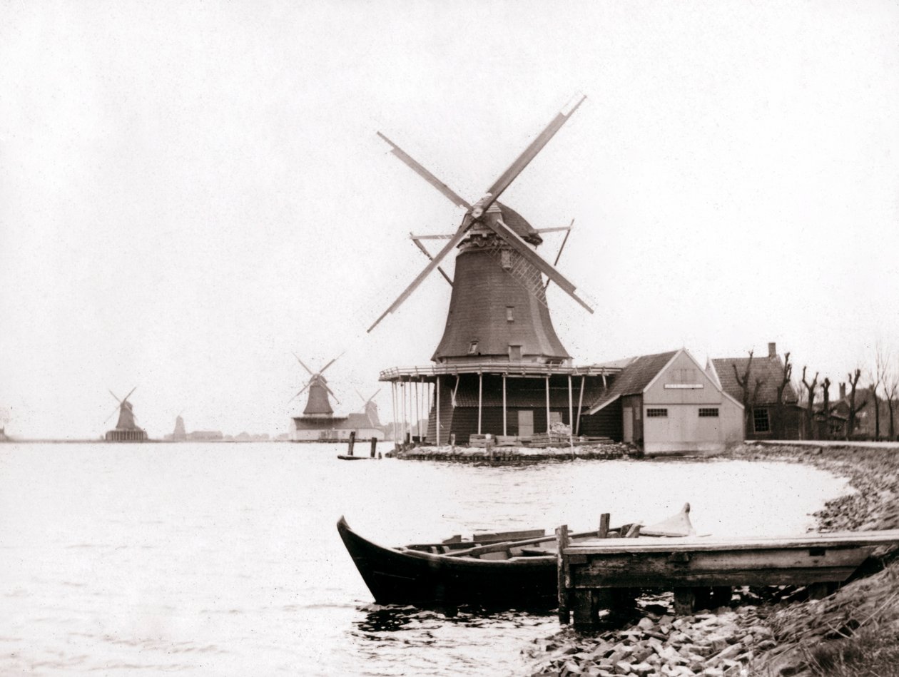 Tuulimyllyt, Laandam, Alankomaat, 1898. tekijältä James Batkin