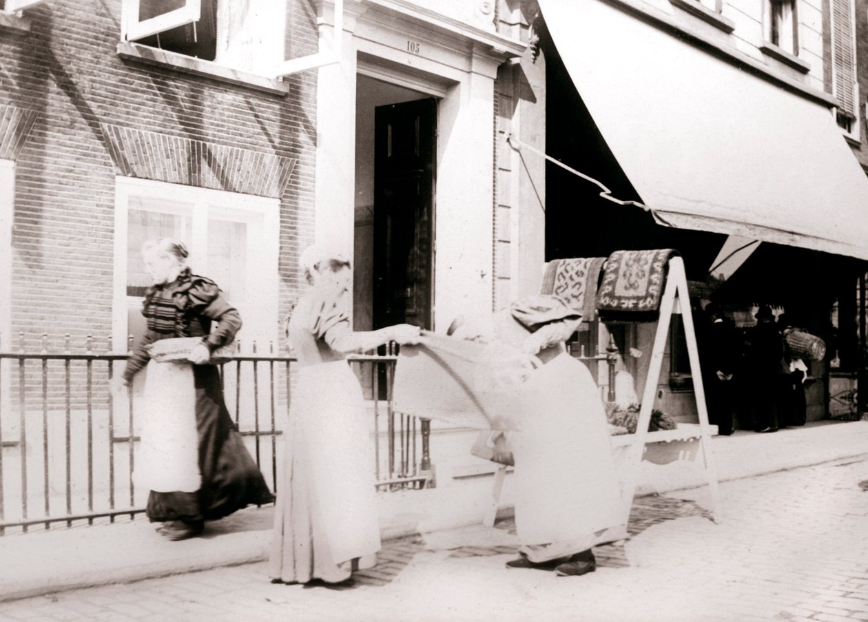 Naiset, Rotterdam, Alankomaat, 1898 tekijältä James Batkin