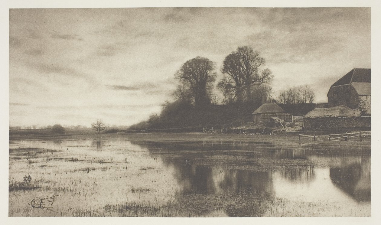 Eventide, n. 1880/90, painettu huhtikuussa 1890 tekijältä James Booker Blakemore Wellington