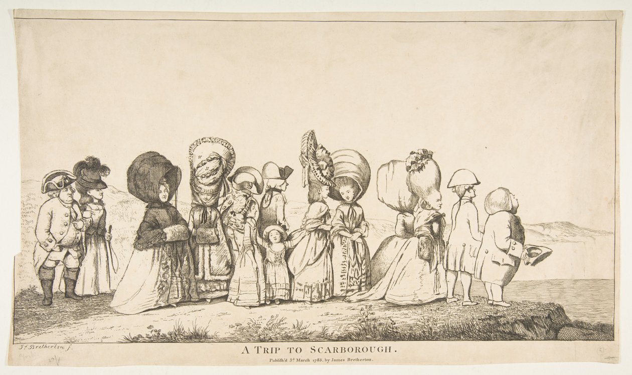 Matka Scarboroughiin, 3. maaliskuuta 1783. tekijältä James Bretherton