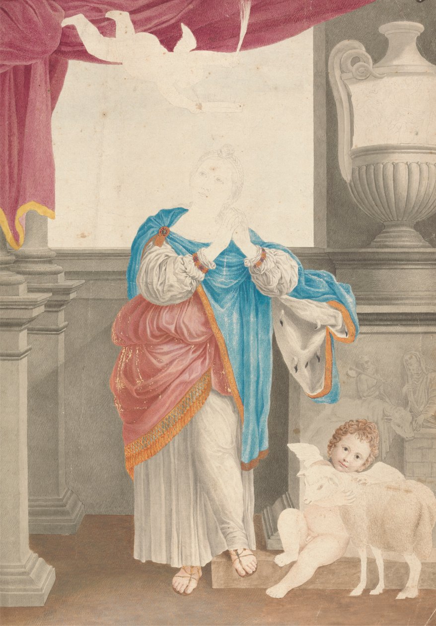 St. Agnes (Domenichinon mukaan) tekijältä James Bruce