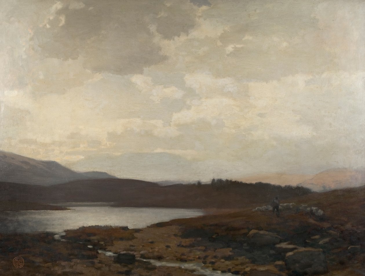 Dinnet Moor (öljy kankaalle) tekijältä James Cadenhead