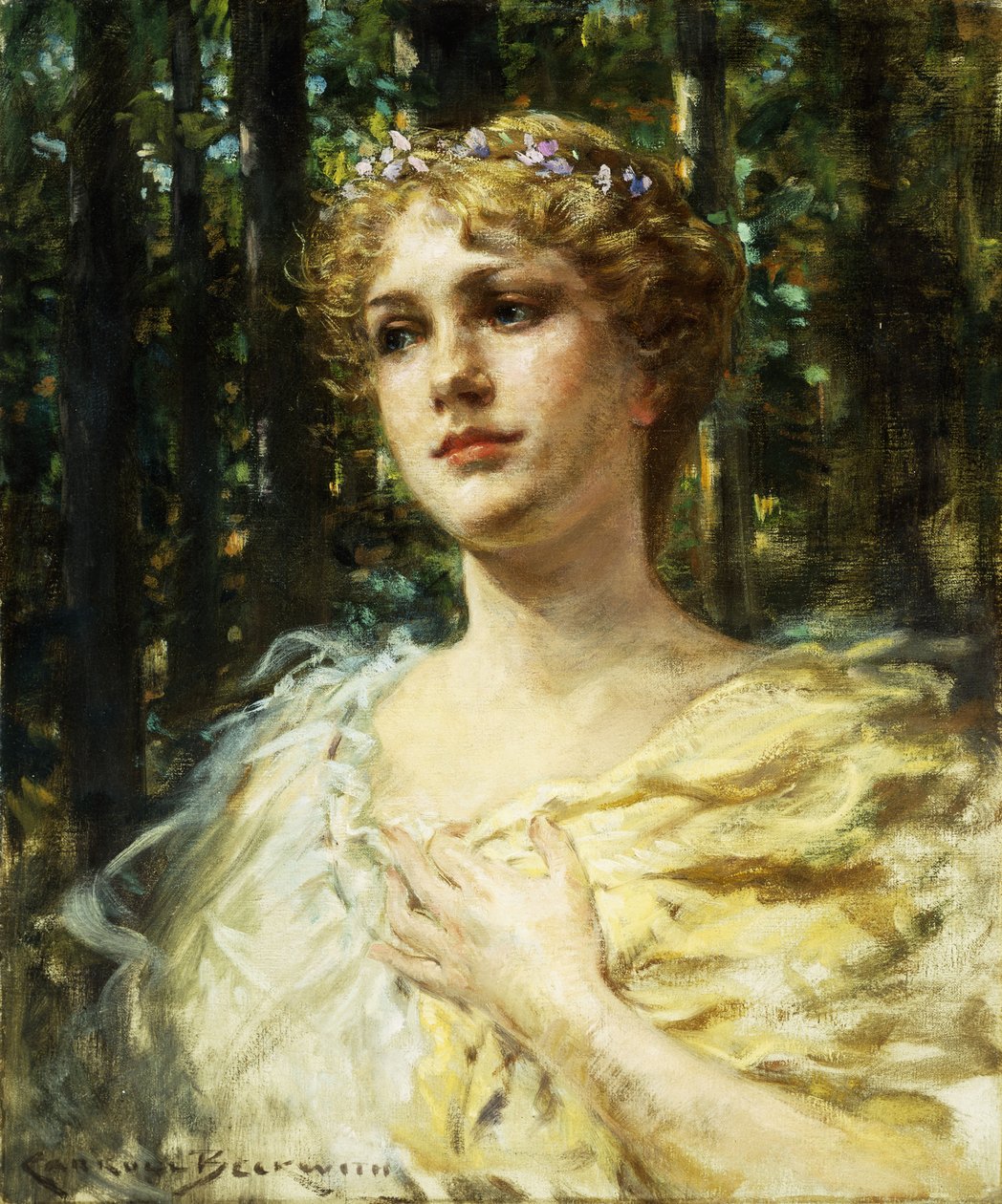 Woodland Grace, tekijältä James Carroll Beckwith