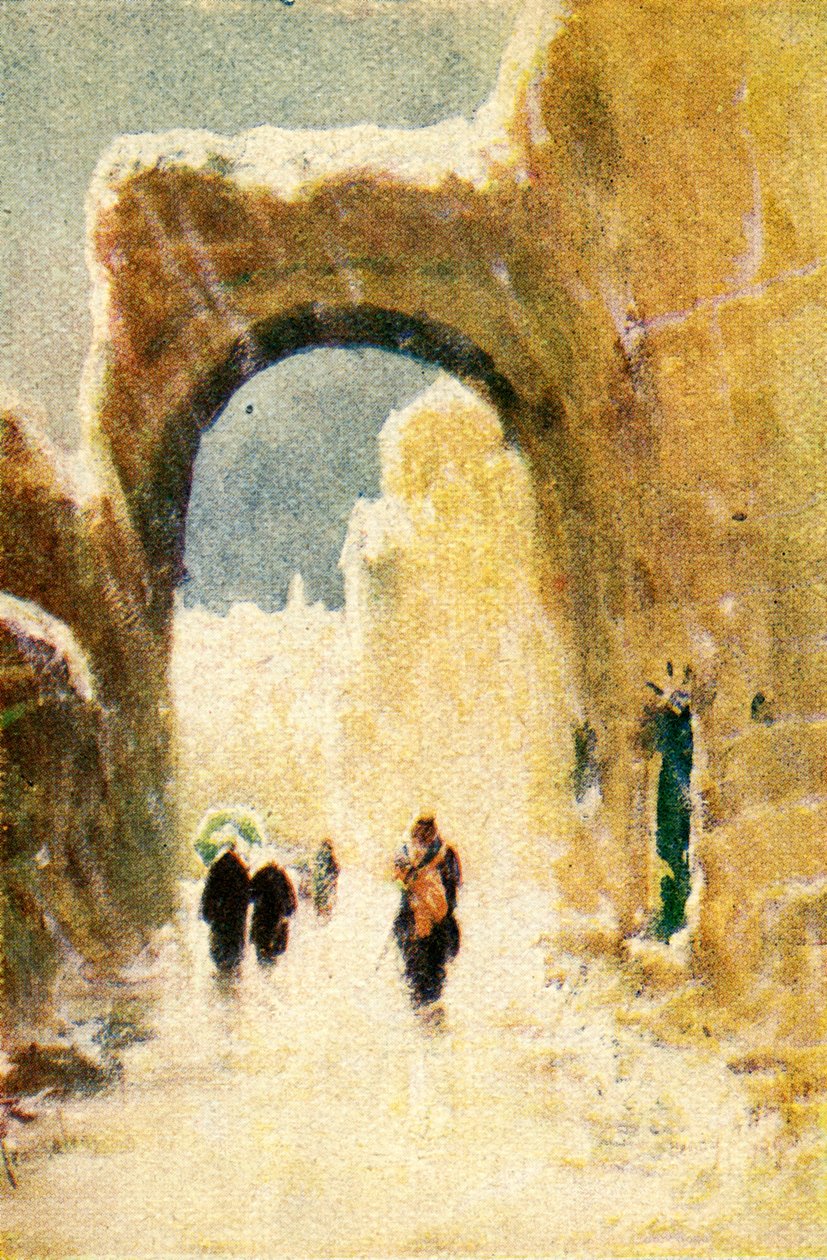 "Jerusalem talvella - John x. 22, c1924. Tekijät: James Clark, Henry A Harper. tekijältä James Clark, Henry A Harper