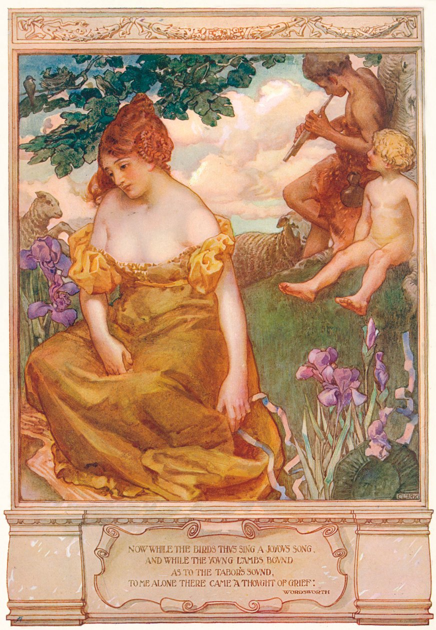 Sadness in Spring, c1878-1906, 1906. tekijältä James Clark