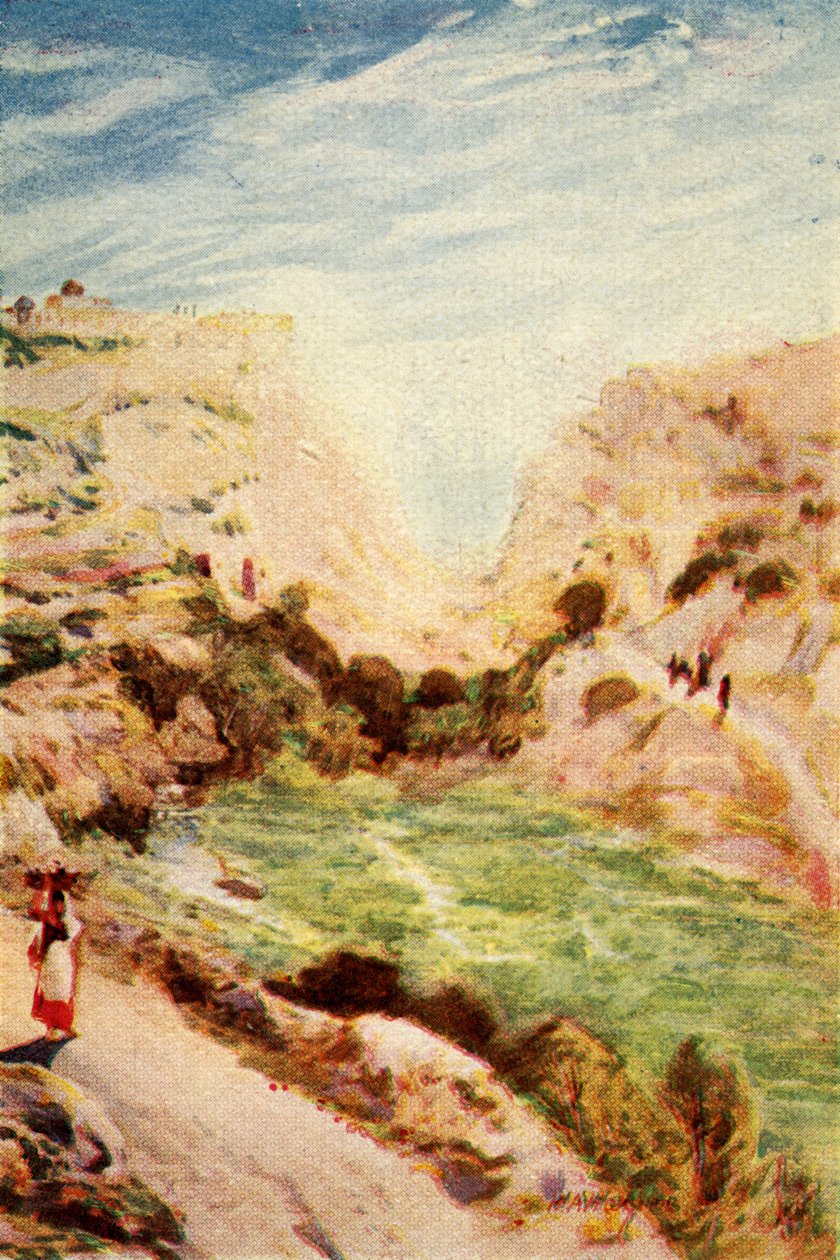 Jerusalem, The Kings Dale - Matt. xxiii. 37, c1924. Tekijät: James Clark, Henry A Harper. tekijältä James Clark and Henry A Harper