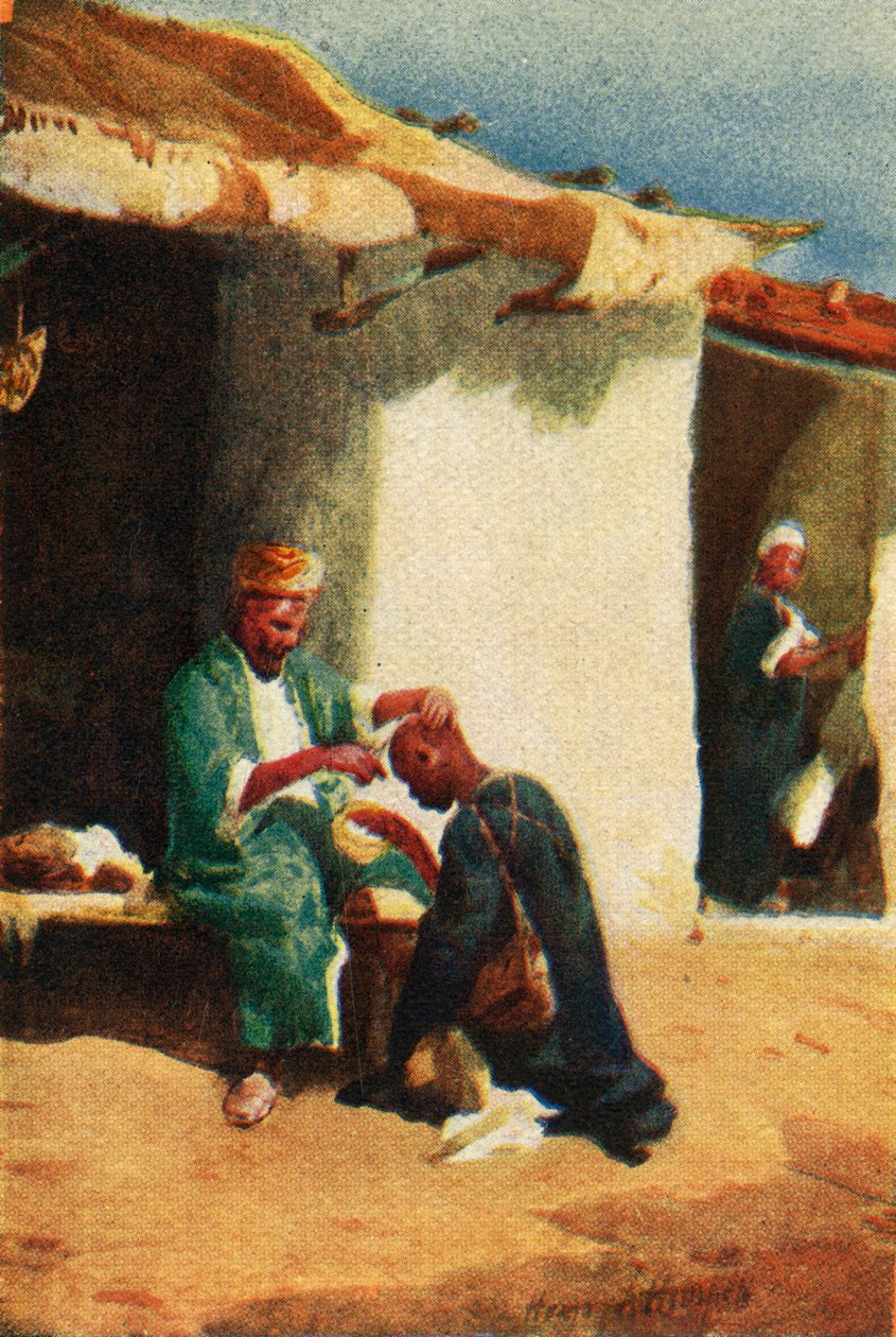 Parranajo The Head - Acts xxi 24, c1924. Tekijät: James Clark, Henry A Harper. tekijältä James Clark and Henry A Harper