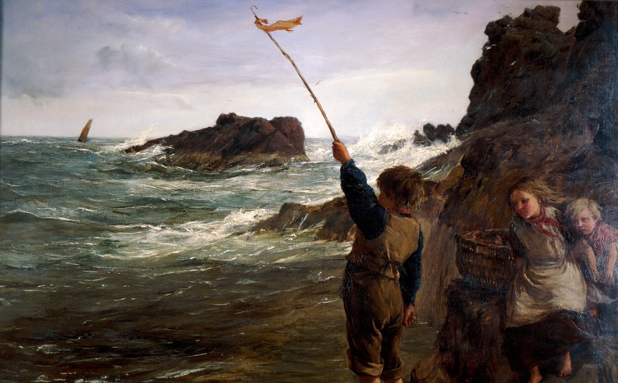 "Vuoren kiinni", 1869 tekijältä James Clarke Hook