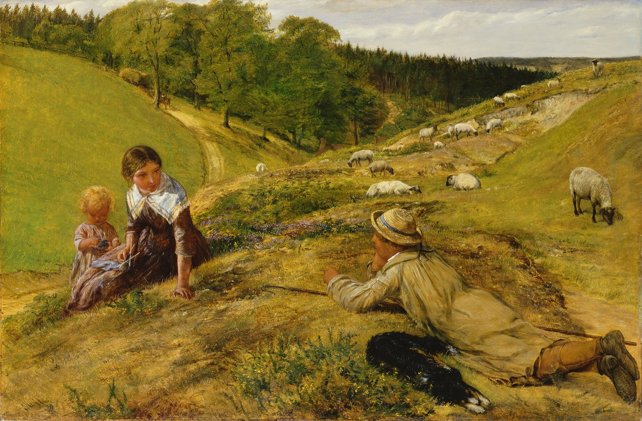 Huonekalut ja erilaiset esineet 1100- ja 1300-luvuilta tekijältä James Clarke Hook