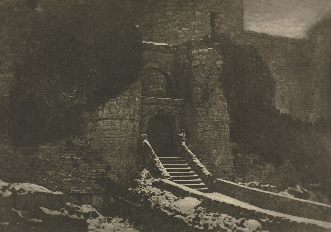 Kameratyö: Harlechin linna, 1910. tekijältä James Craig Annan