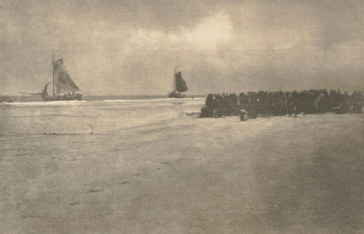 Kameratyö: Hollannin rannalla, 1904. tekijältä James Craig Annan