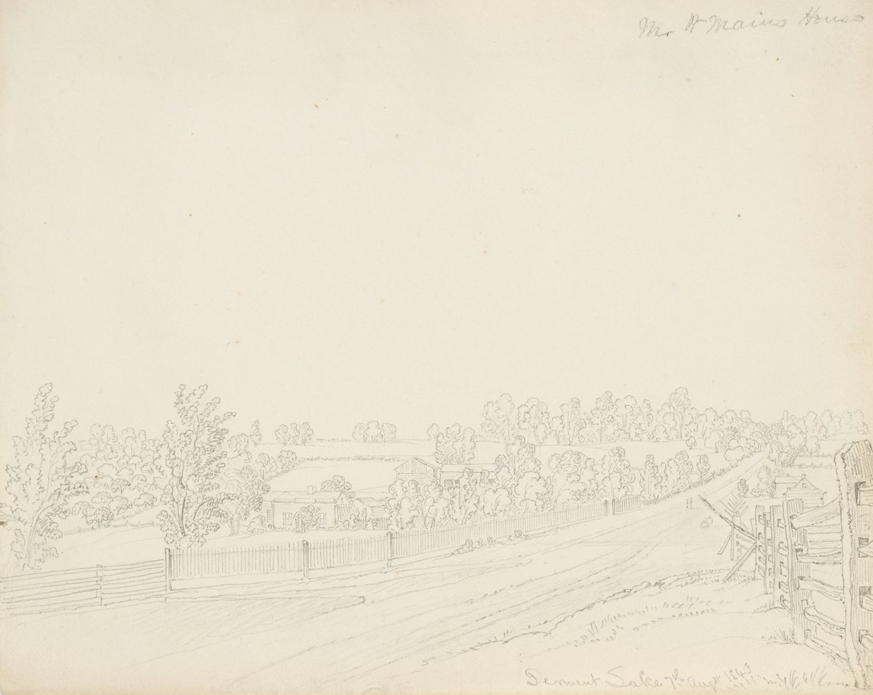 Mr. W. Mains House, Derwent Lake tekijältä James David Smillie