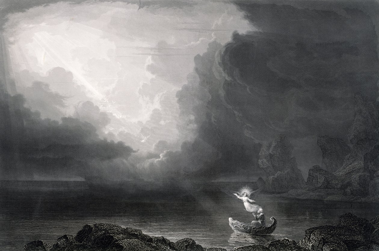 Elämän matka: Vanhuus, n. 1855 tekijältä James David Smillie