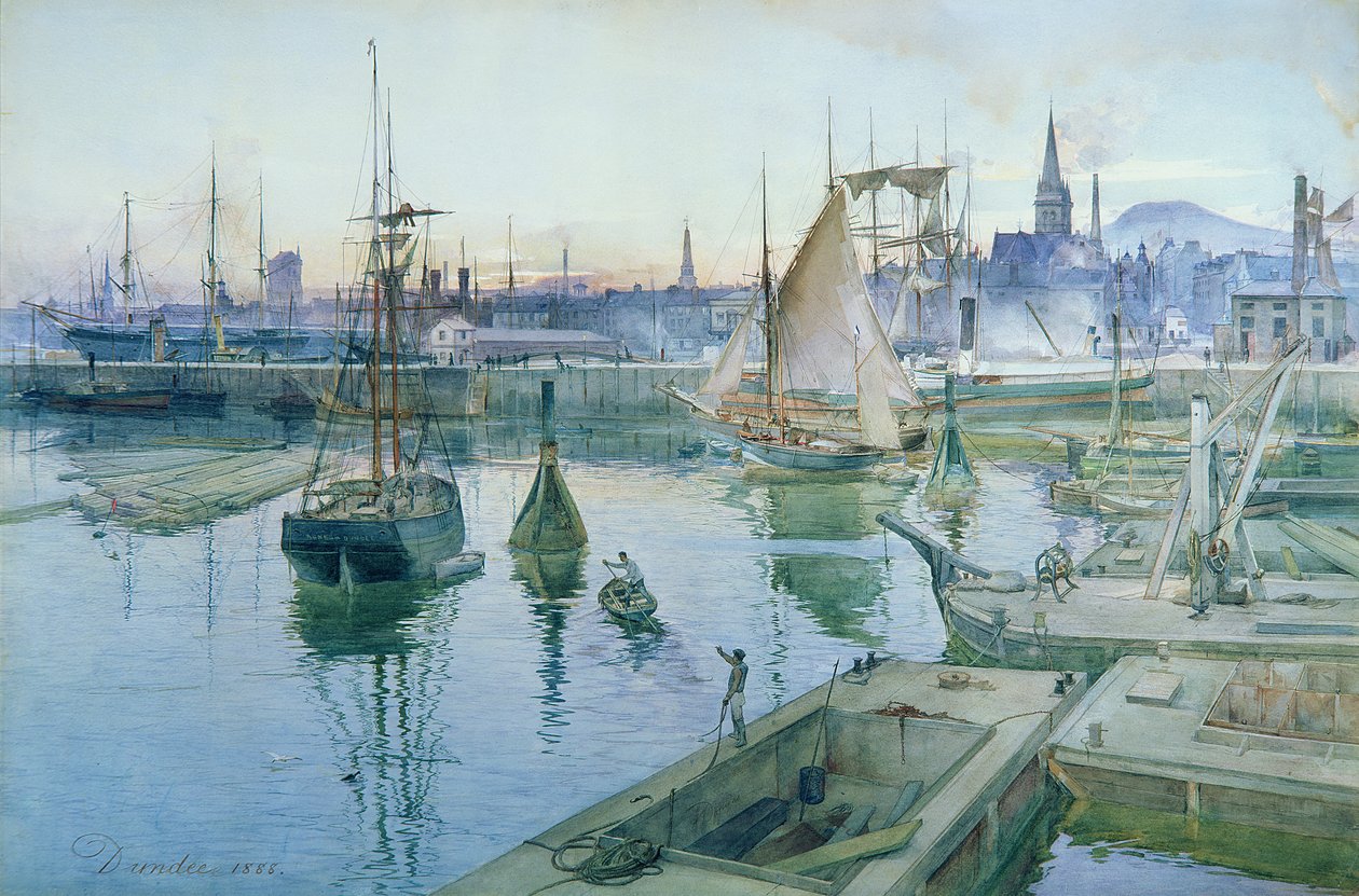 Dundee satamasta, 1888 tekijältä James Douglas