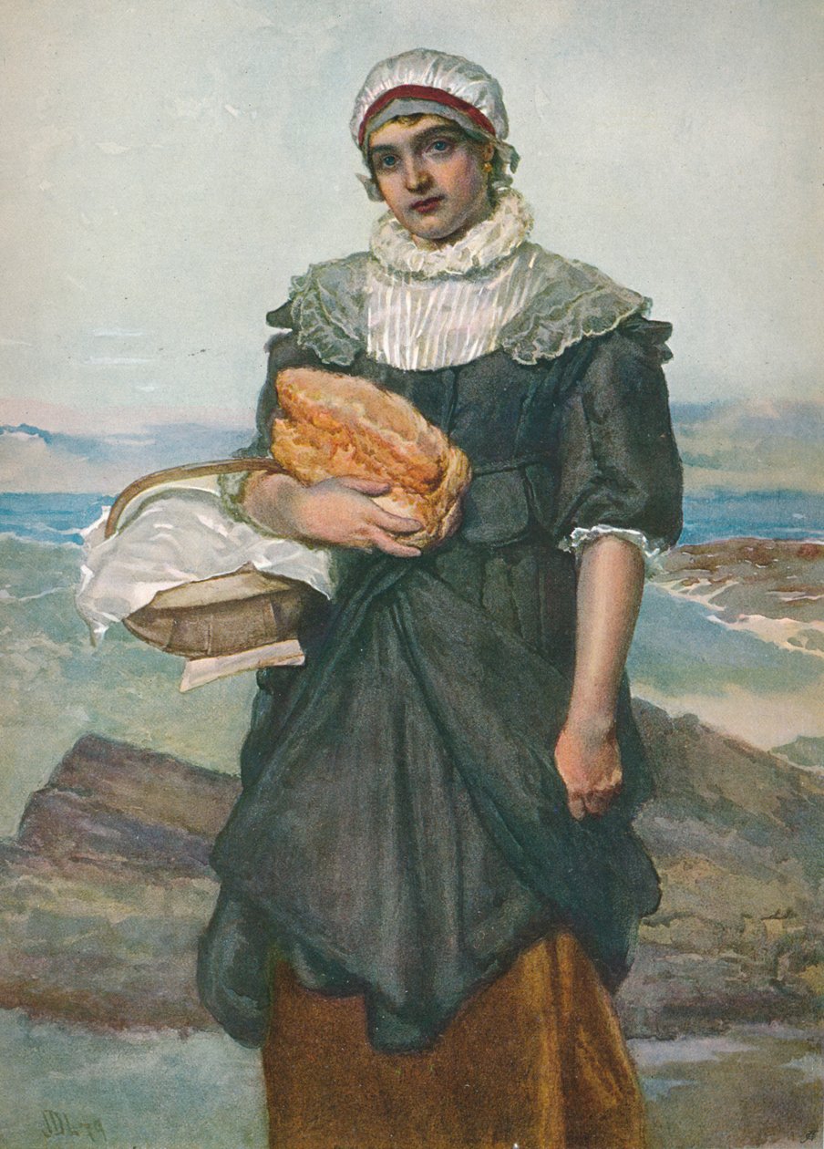 Ranskalainen kalastajatyttö, 1890, 1906. tekijältä James Dromgole Linton