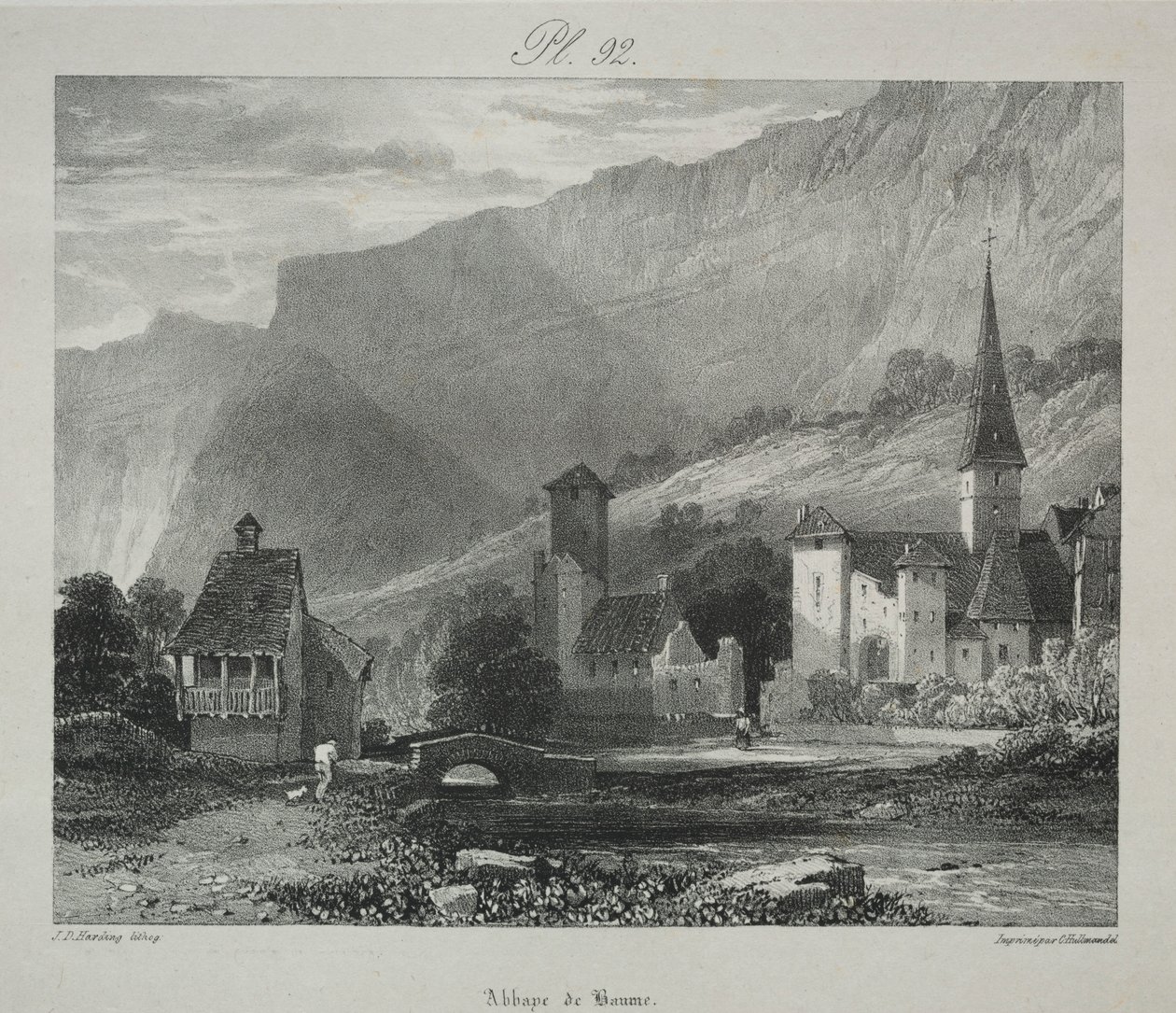 Sarja aiheita myöhäisen R. P. Boningtonin teoksista: Tutkimus luonnosta..., 1829. tekijältä James Duffield Harding