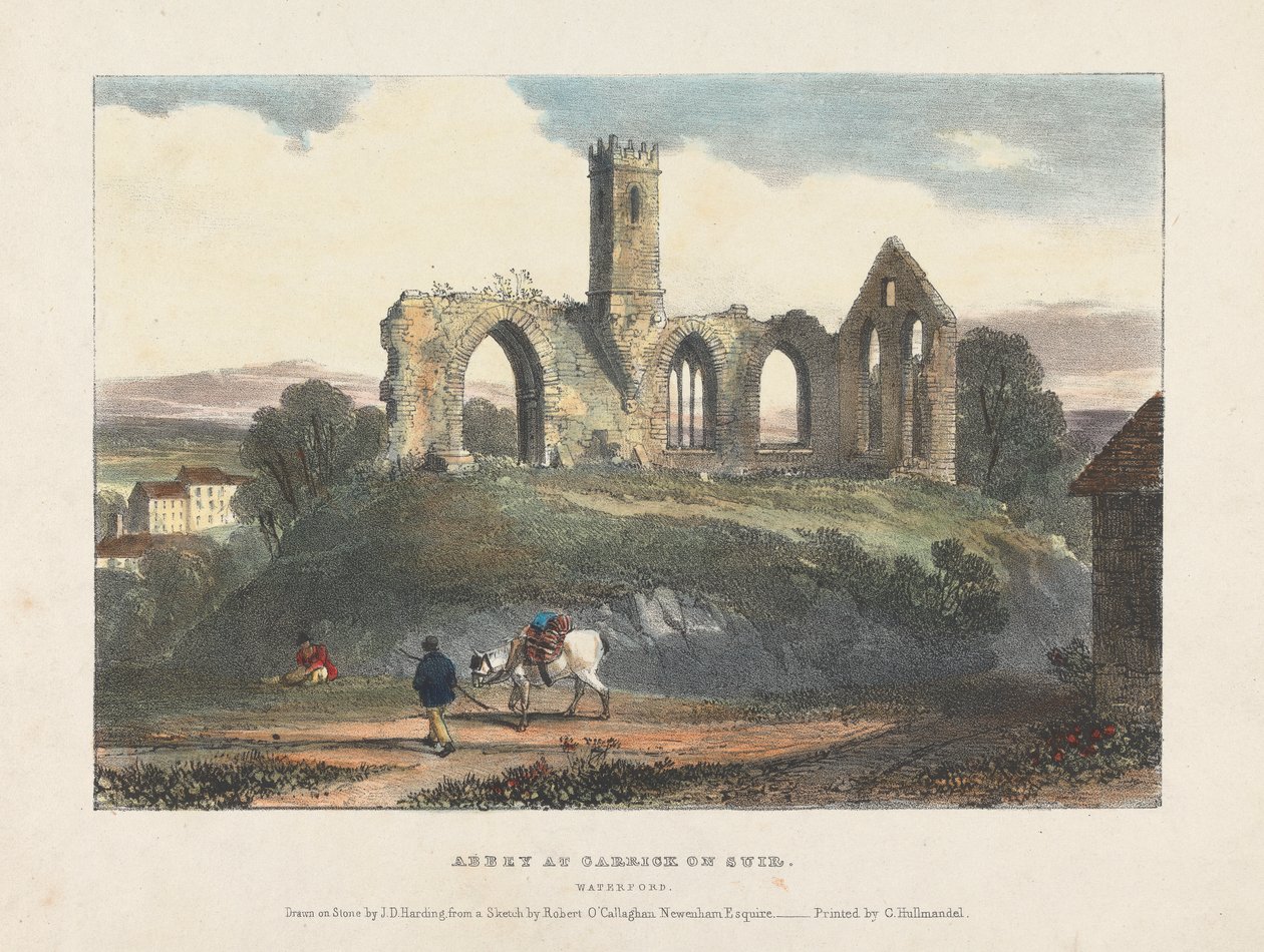 Abbey at Carrick on Suir tekijältä James Duffield Harding