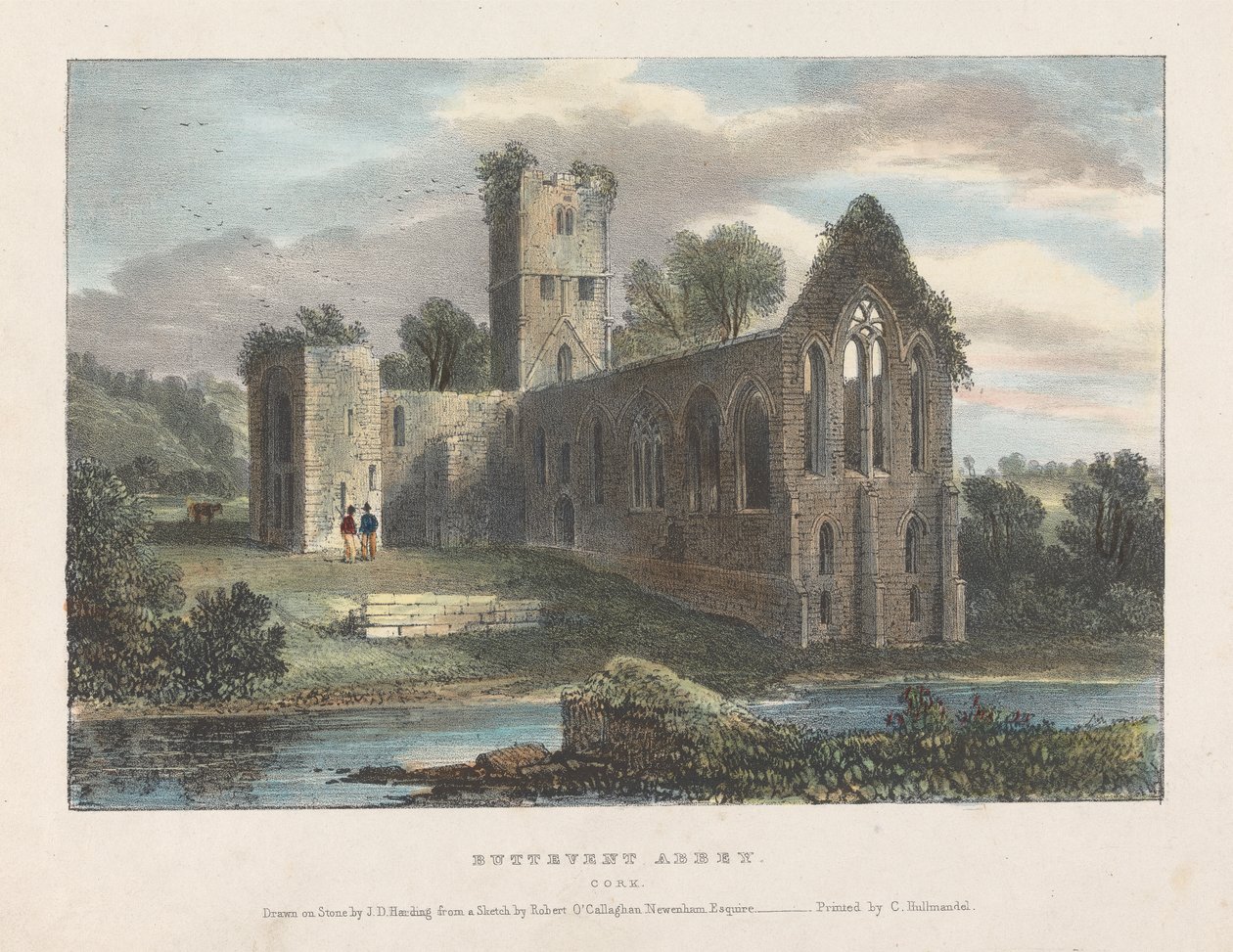 Buttevent Abbey tekijältä James Duffield Harding
