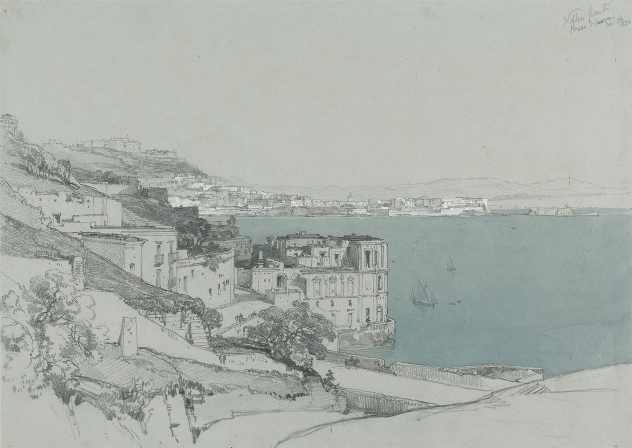 Napoli Strada Nouvasta, 26. marraskuuta 1830 tekijältä James Duffield Harding