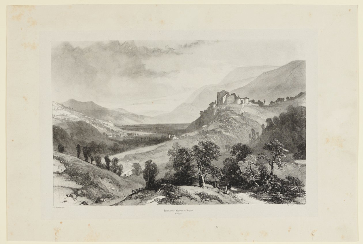 Pontcharra, Bayardin linna tekijältä James Duffield Harding
