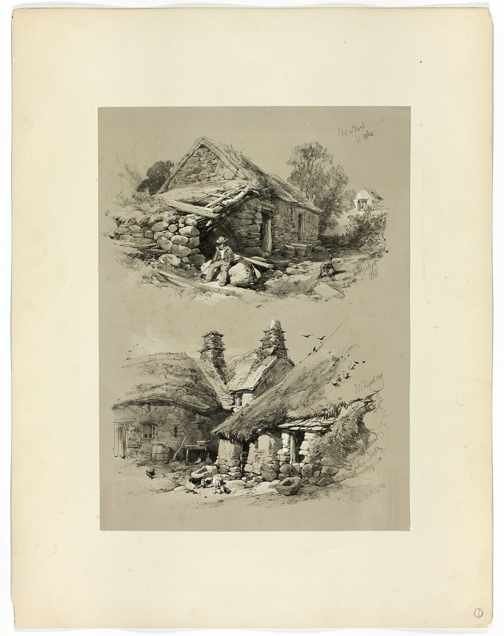 Port of Clwyd ja South Brent, Devon, Picturesque Selectionsilta tekijältä James Duffield Harding