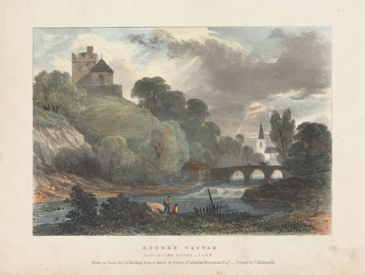 Rochen linna, Castletown Roche tekijältä James Duffield Harding