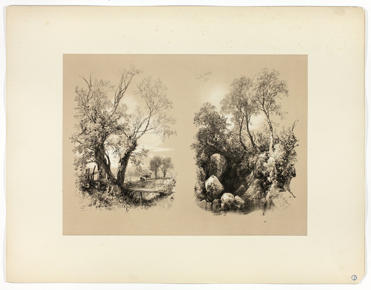 South Brent, Picturesque Selectionsilta tekijältä James Duffield Harding