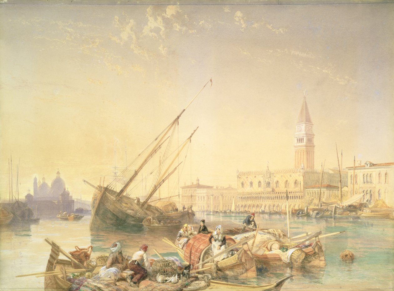 Grand Canal, Venetsia tekijältä James Duffield Harding