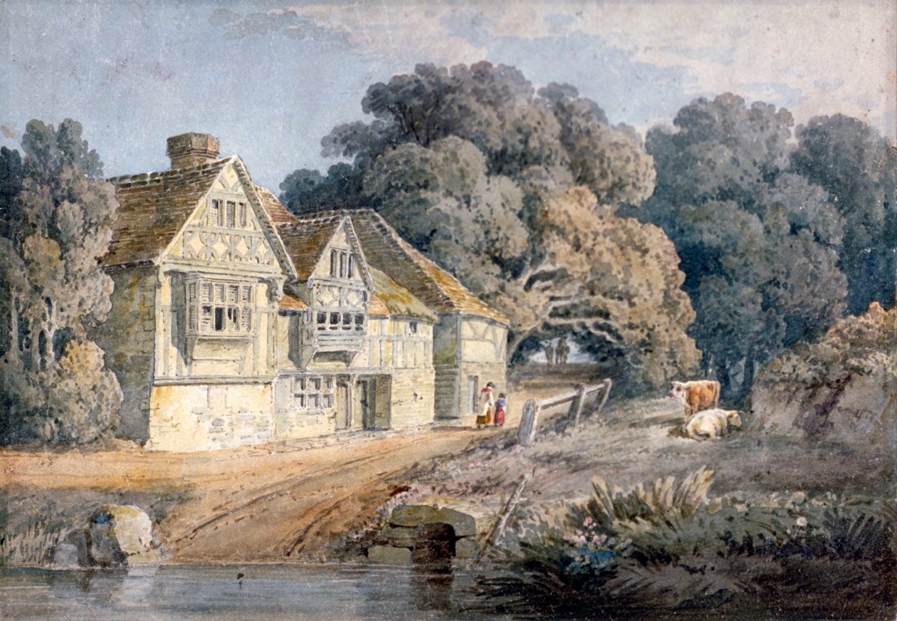 "The Ost House at Hastings, Sussex", segle XIX. finlandès tekijältä James Duffield Harding