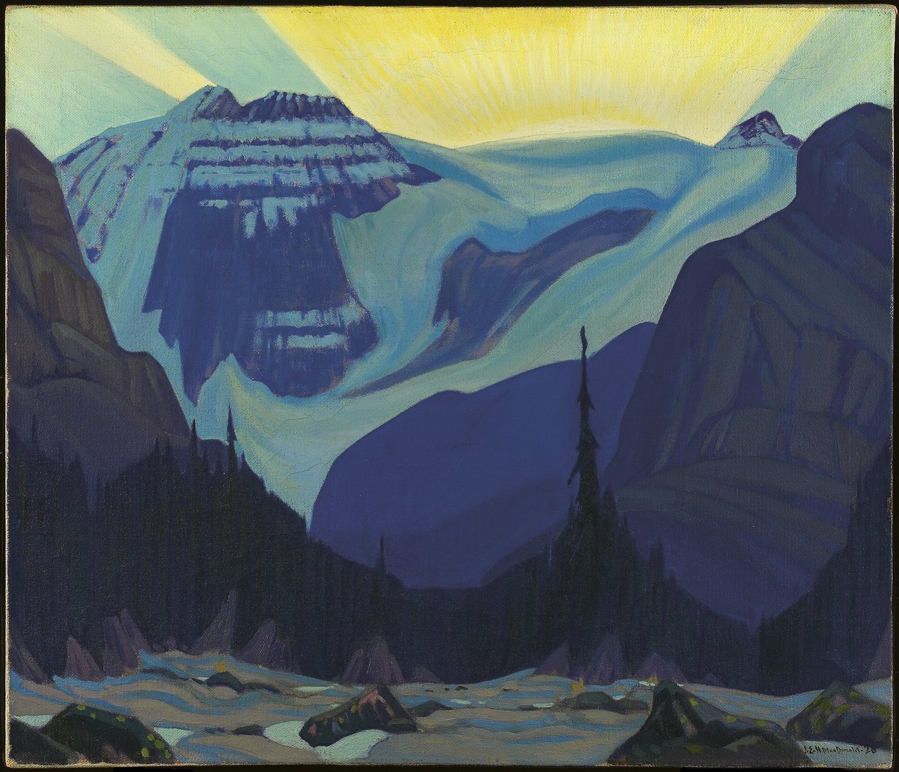 Early Morning, Rocky Mountains, 1926 tekijältä James Edward Hervey Macdonald