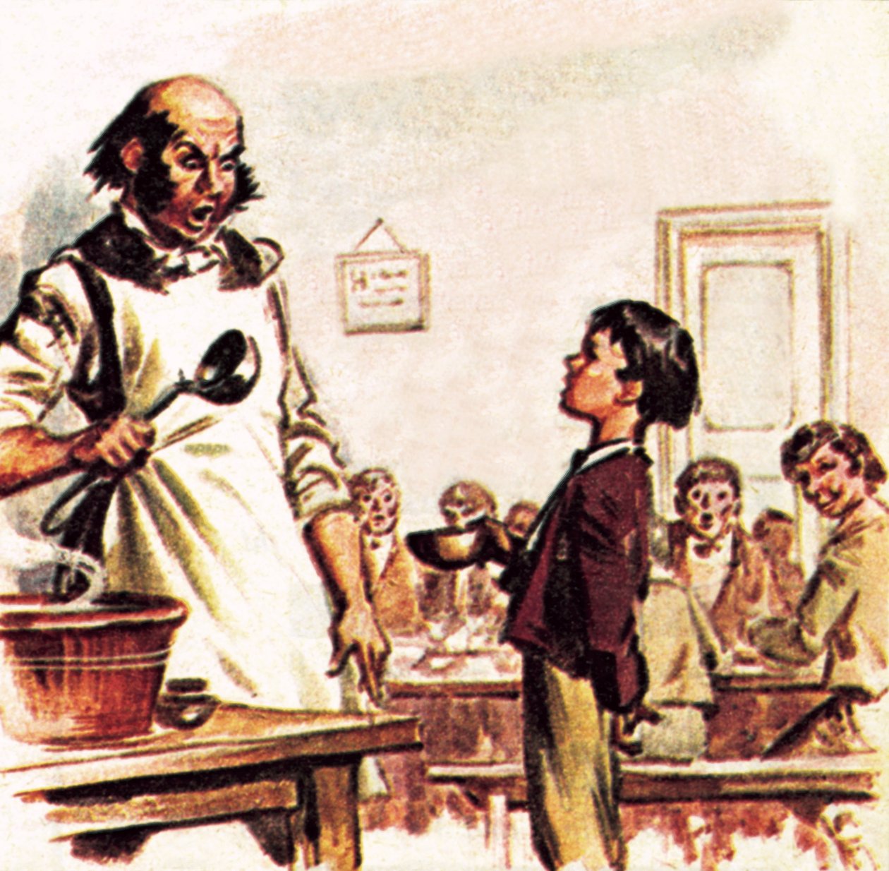 Oliver Twist pyytää lisää tekijältä James Edwin McConnell