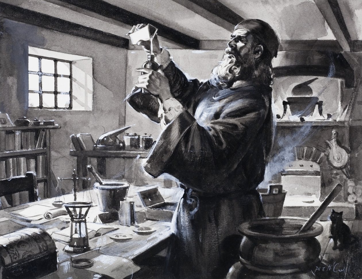Roger Bacon, ruudin keksijä. tekijältä James Edwin McConnell