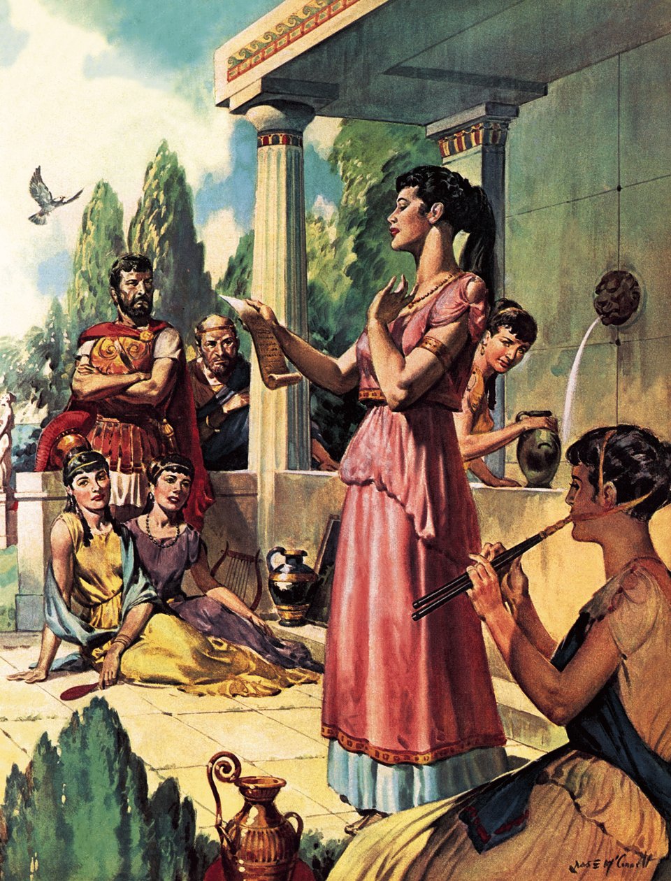 Sappho -- korkein naisrunoilija tekijältä James Edwin McConnell