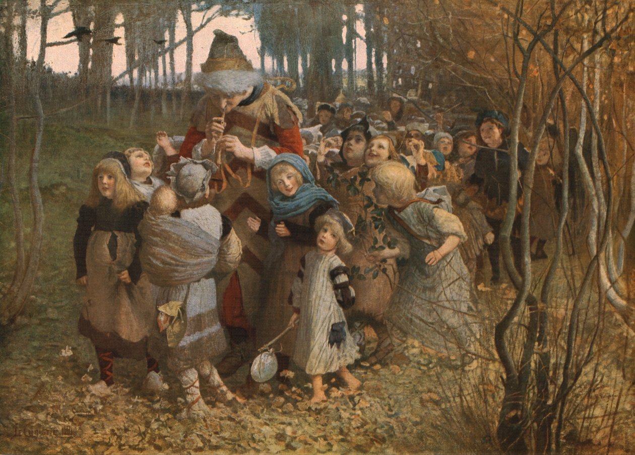 Hamelinin Pied Piper, 1881, c1930. tekijältä James Elder Christie