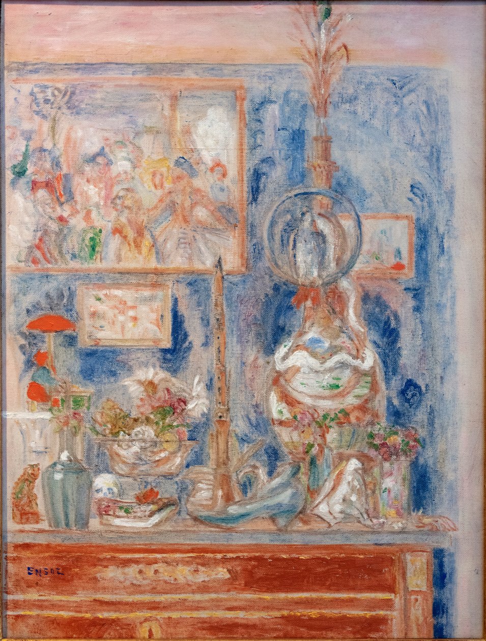 Viihtyisä kotinurkkaus tekijältä James Ensor