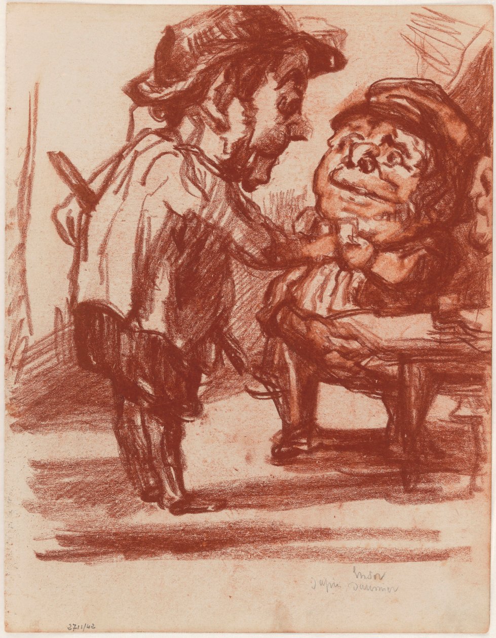Nach Daumier: Die fröhlichen Jäger tekijältä James Ensor