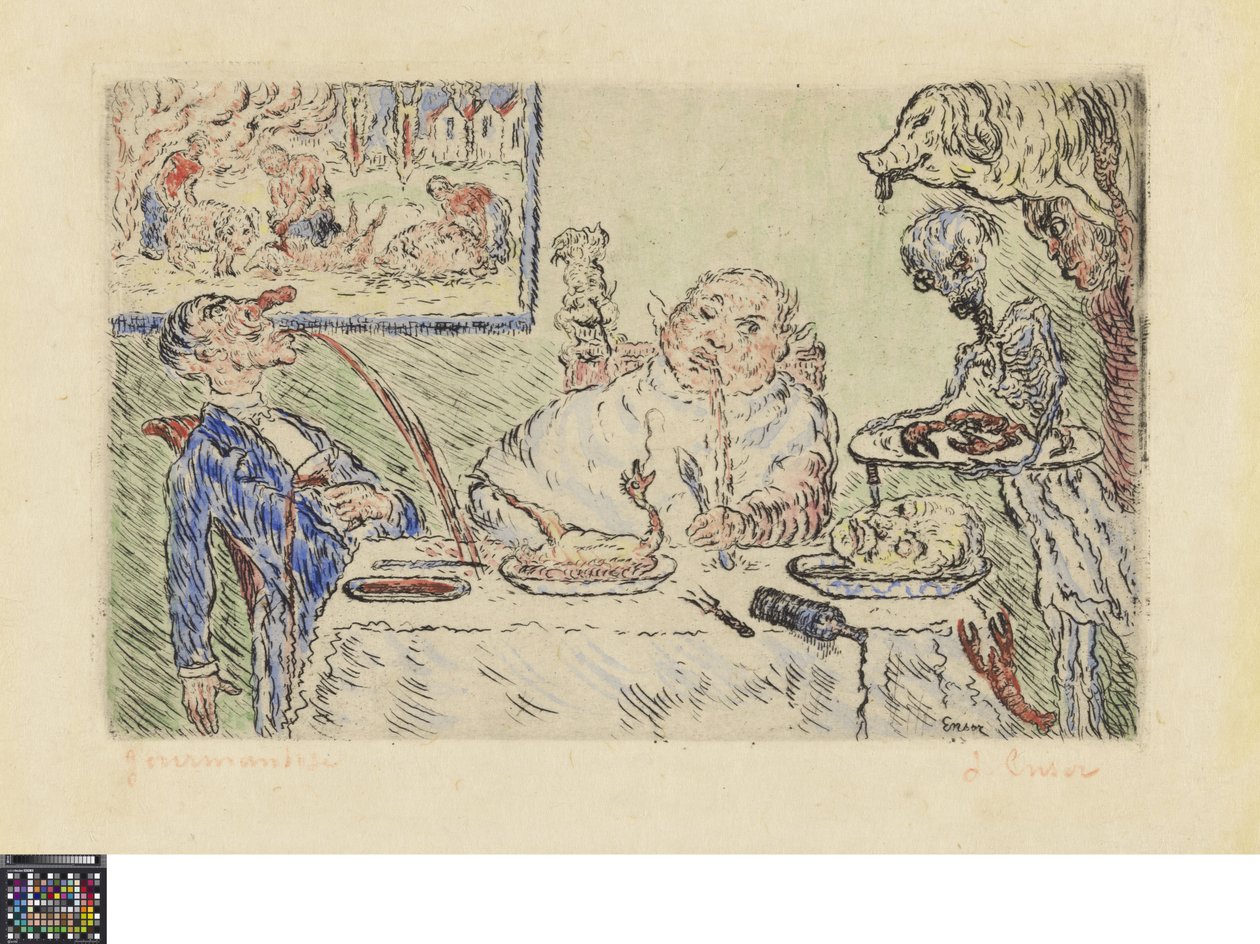 Ahmattius tekijältä James Ensor