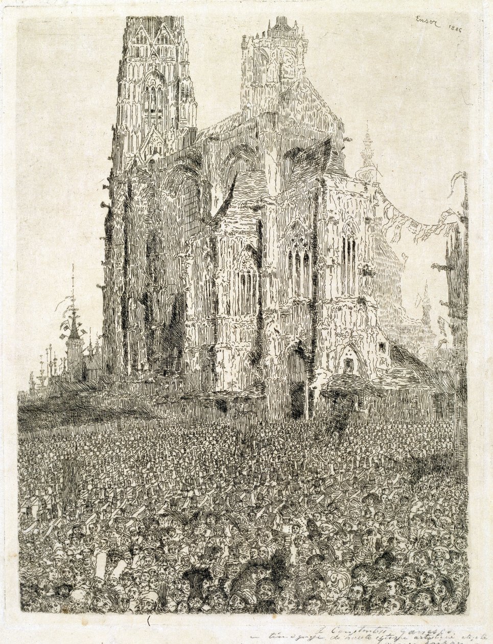 Katedraali tekijältä James Ensor