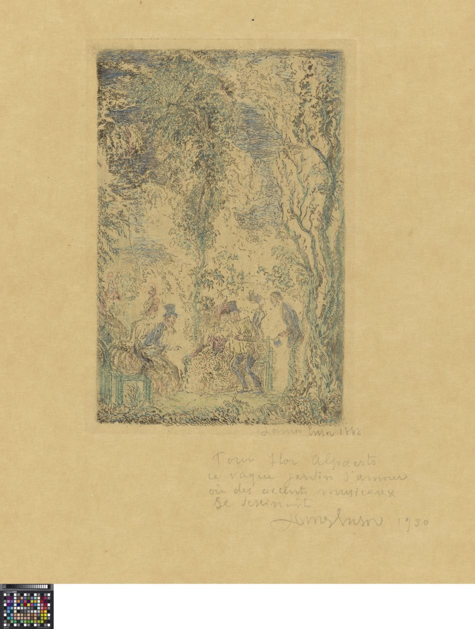 Der Liebesgarten tekijältä James Ensor