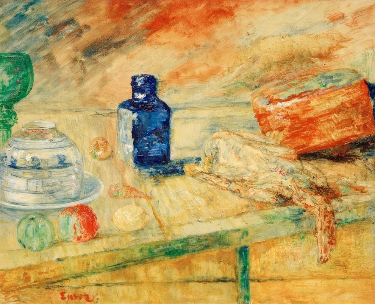 Sininen pullo tekijältä James Sidney Ensor