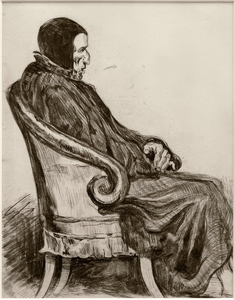 Ranskalainen poliitikko François Barbé Marbois tekijältä James Sidney Ensor
