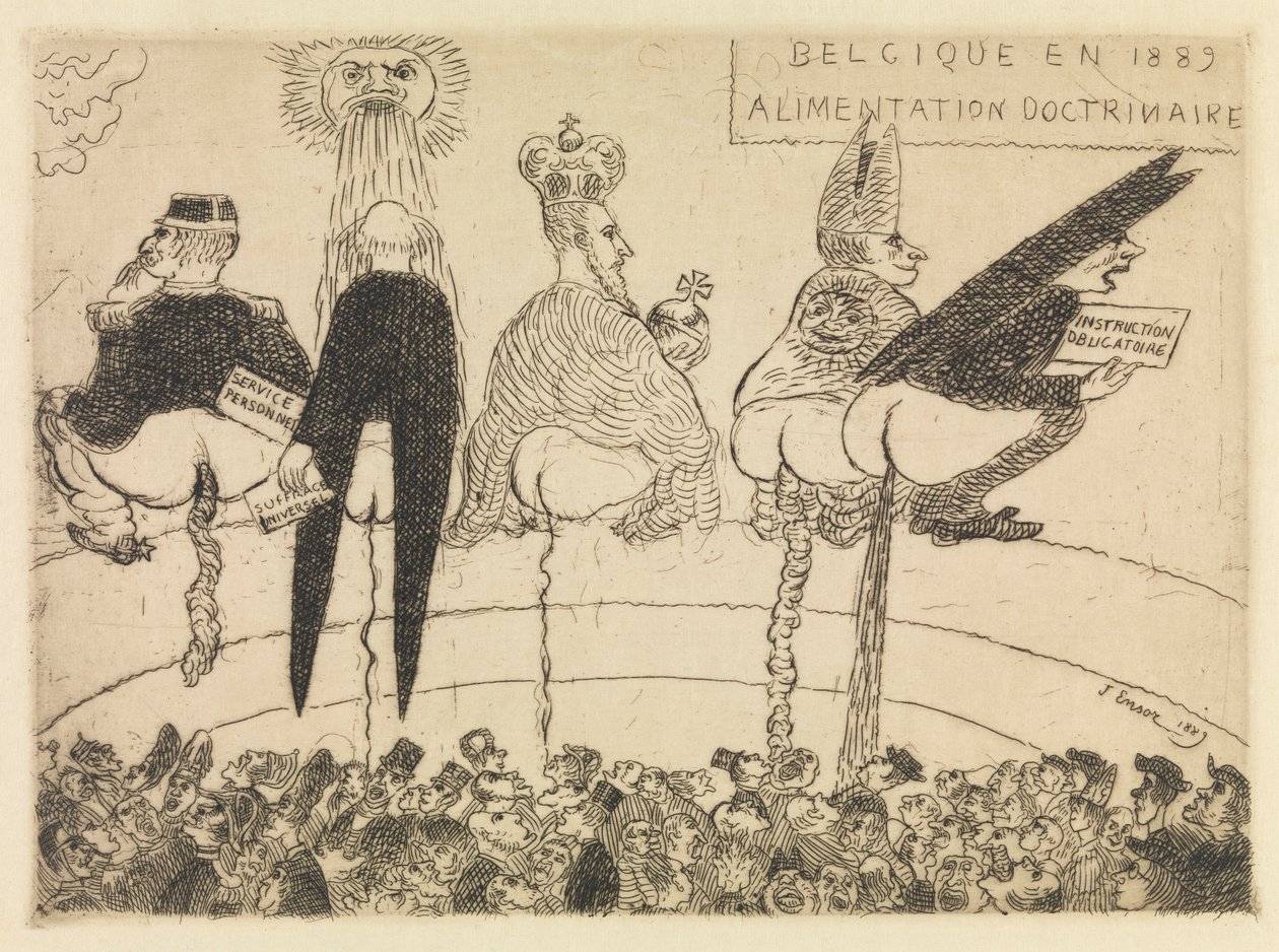 Opillinen ravinto tekijältä James Ensor