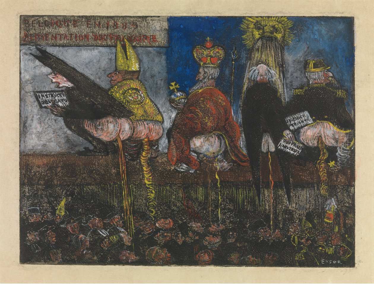 Opillinen ravinto tekijältä James Ensor