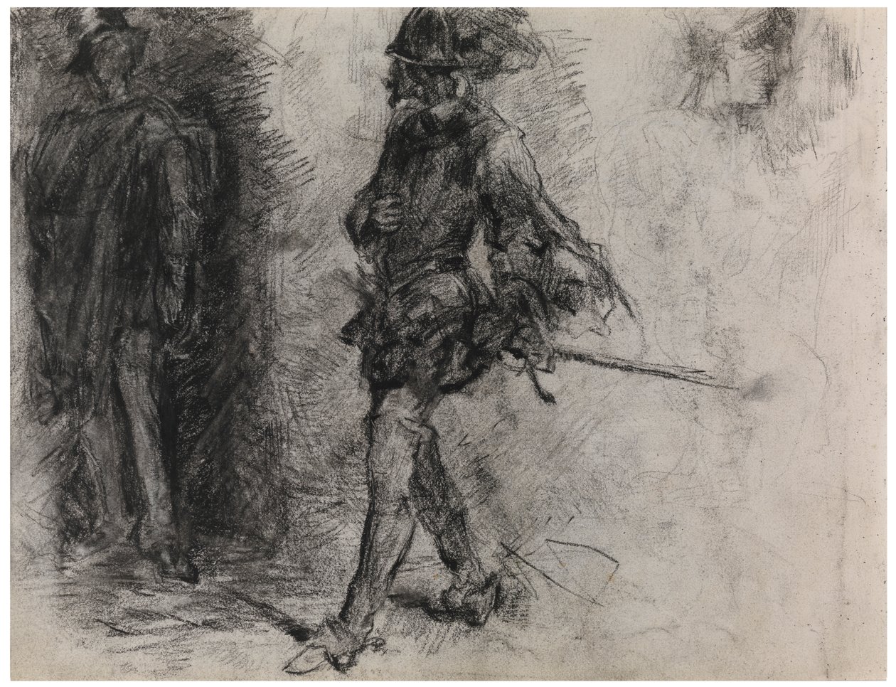 Don Quijote (sisältää paperilla) tekijältä James Ensor