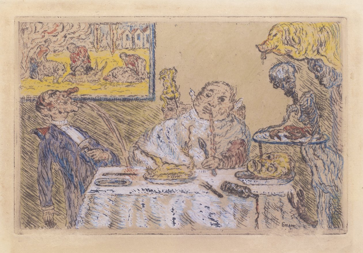 Mässäily tekijältä James Ensor