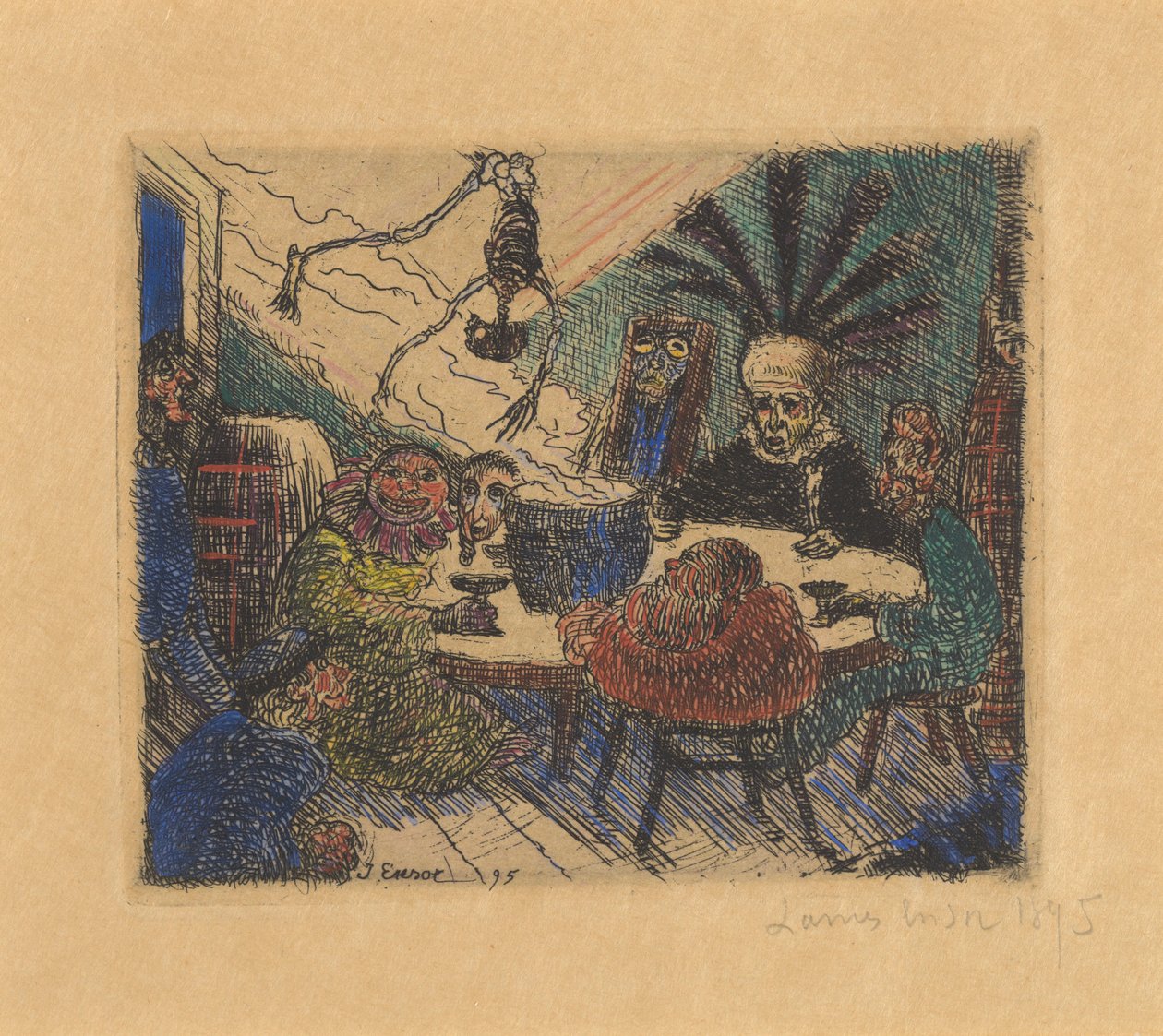 Kuningas Rutto tekijältä James Ensor