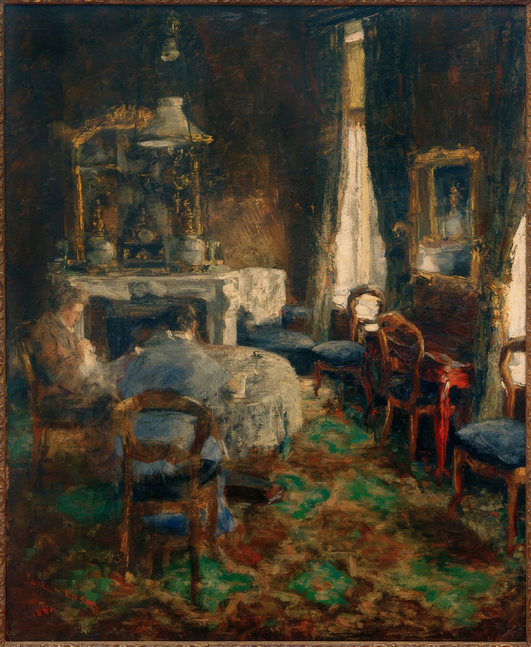 Bourgeois Salon tekijältä James Sidney Ensor