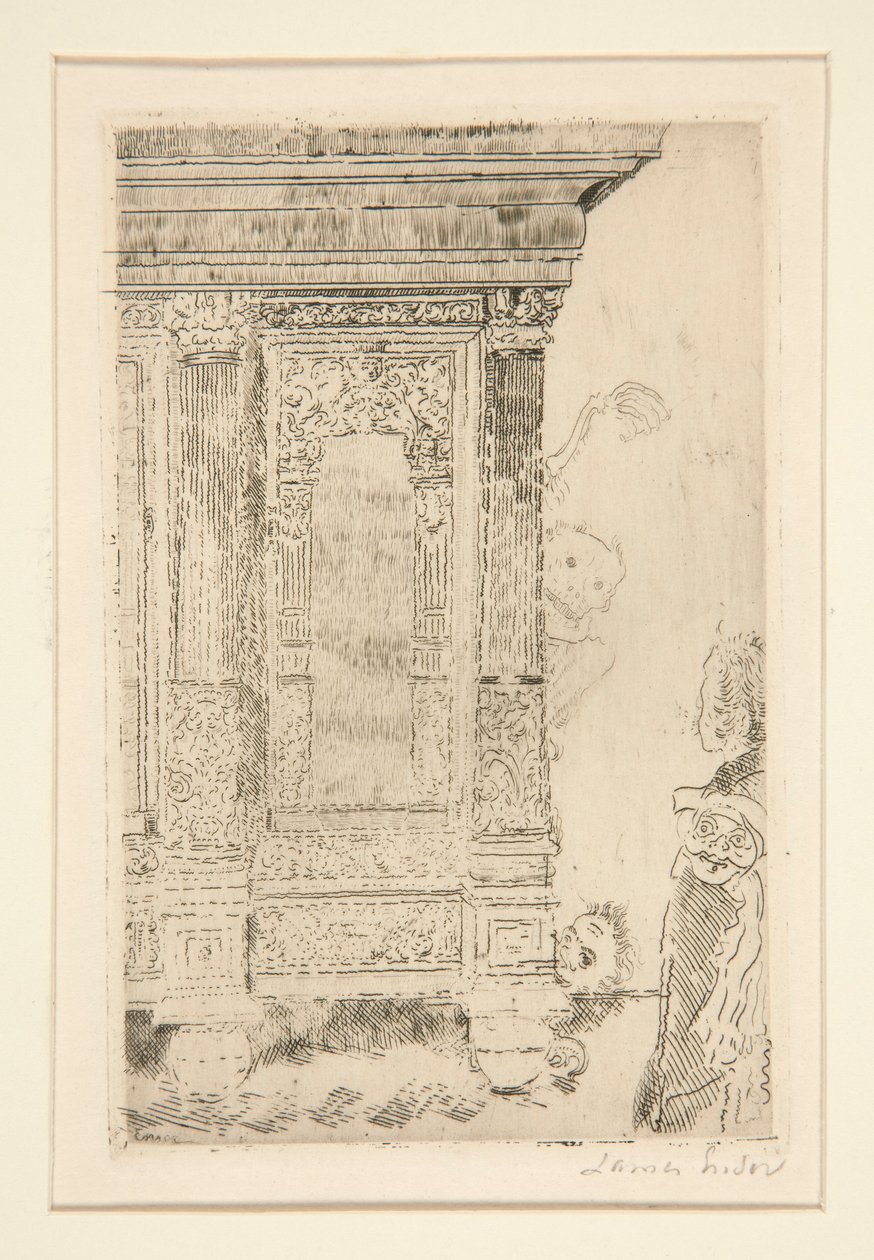 Le meuble hant? (The Haunted Furniture) tekijältä James Ensor