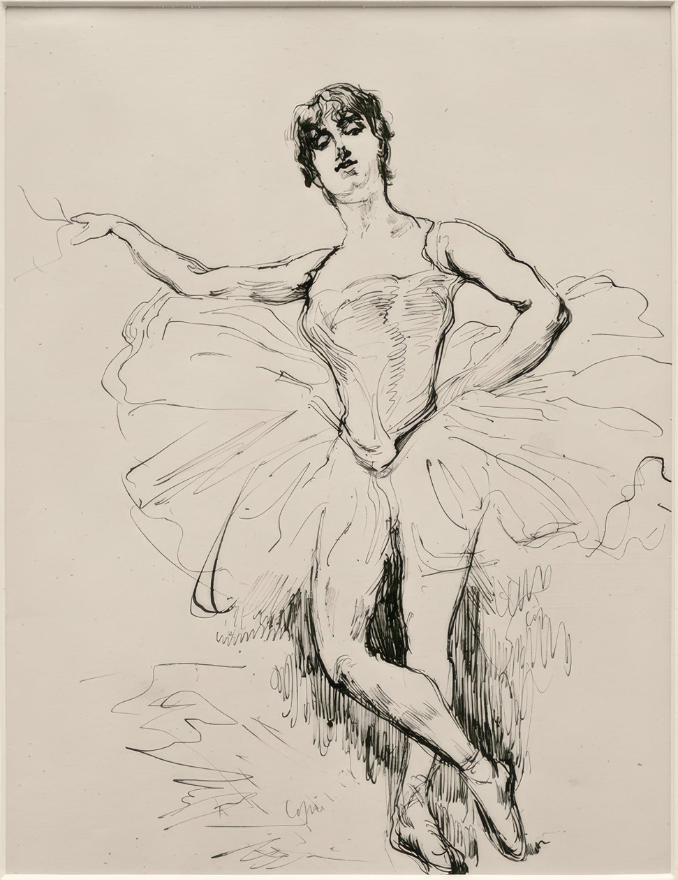 Mademoiselle Zucchi "Eedenistä" tekijältä James Sidney Ensor
